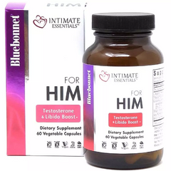 Комплекс для нього, Intimate Essentials For Him, Testosterone, Libido Boost, Bluebonnet Nutrition, 60 капсул (BLB-04002), фото