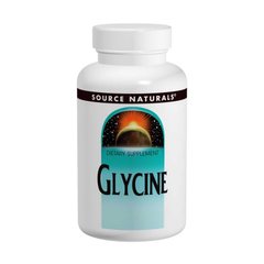 Гліцин, Source Naturals, 500 мг, 200 капсул (SNS-01605), фото