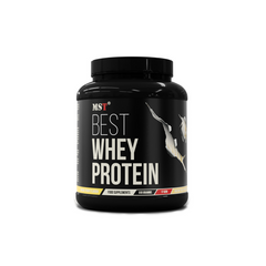 MST Nutrition, BEST Whey Protein + Enzyme, Сироватковий протеїн + Ензими, банановий йогурт, 17 порцій, 510 г (MST-16378), фото