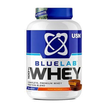 Протеїн USN Blue Lab 100% Whey | Арахісова паста - 908 г, фото