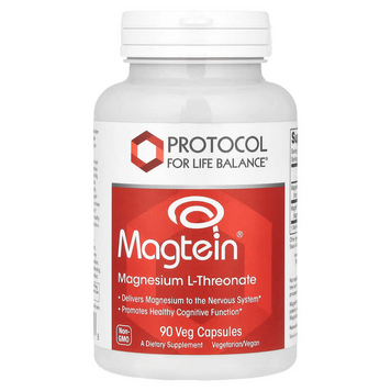 Protocol for Life Balance, Magtein&reg;, L-треонат магния, 90 растительных капсул (PRT-12390), фото