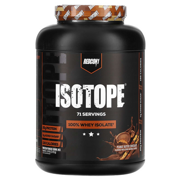 Redcon1, Isotope, протеїнова суміш для приготування напою, арахісова паста та шоколад, 2421 г (817295), фото