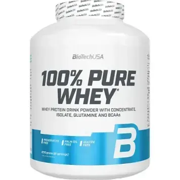 Сироватковий протеїн Biotech 100% Pure Whey | чорне печиво - 2270 г, фото
