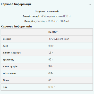 Myprotein, Impact Weight Gainer V2, без смаку, 2500 г (MPT-57240), фото