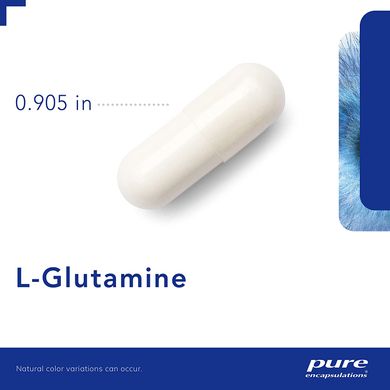 Pure Encapsulations, L-глютамін, 850 мг, 250 капсул (PE-02234), фото