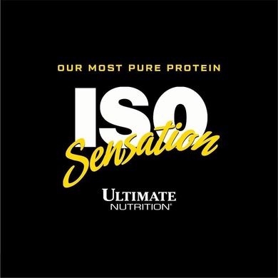 Ultimate Nutrition, ISO Sensation, Ізолят сироваткового протеїну, без смаку, 2270 г (ULN-00279), фото