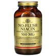 Solgar, ниацин, не вызывающий покраснений, 500 мг, 250 растительных капсул (SOL-01912)