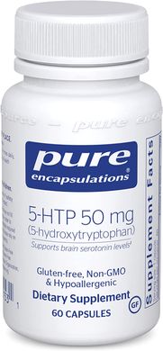 Pure Encapsulations, 5-гідрокситриптофан, 50 мг, 60 капсул (PE-00153), фото