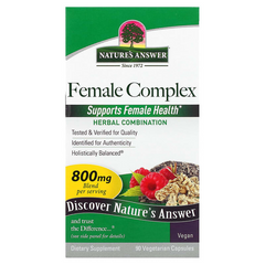Nature's Answer, комплекс для женщин, смесь трав, 800 мг, 90 вегетарианских капсул (NTA-16032), фото