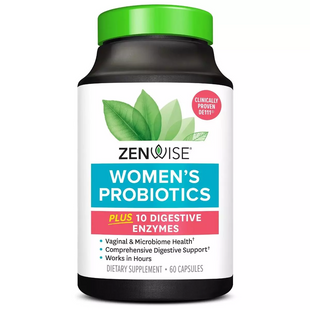 Zenwise Health, Women's Probiotics, Пробіотики для жінок, 1 млрд КУО, 60 капсул (ZNW-72031), фото