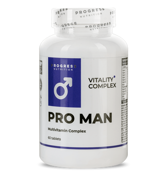 Чоловічий комплекс Progress Nutrition Pro Man - 60 таблеток, фото