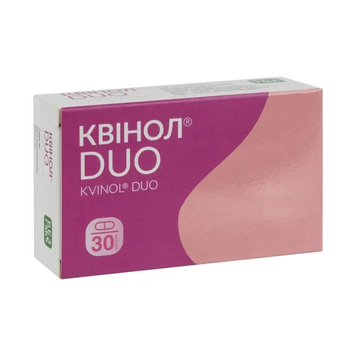 Індол-3-карбінол 200 мг Квінол DUO - 30 капсул, фото