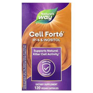 Инозитол и инозитол гексафосфат Nature's Way Cell Fort&eacute; IP-6 & Inositol - 120 веганских капсул, фото