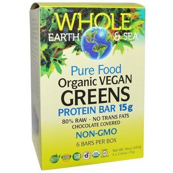 Протеиновые батончики покрытые шоколадом, Protein Bars, Natural Factors, 6 штук по 75 г каждый (NFS-35506), фото