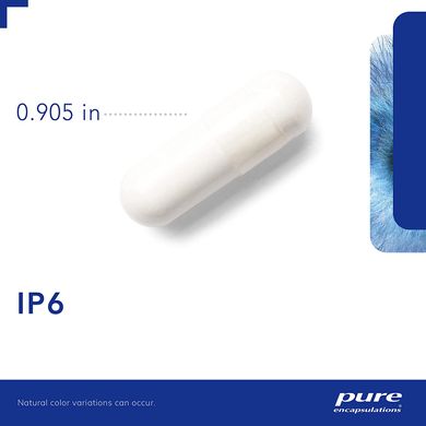 ИФ6 (инозитол гексафосфат), IP6 (inositol hexaphosphate), Pure Encapsulations, 180 капсул (PE-00364), фото