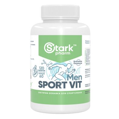 Stark Pharm, Sport Vit MEN, 120 таблеток (STP-19937), фото