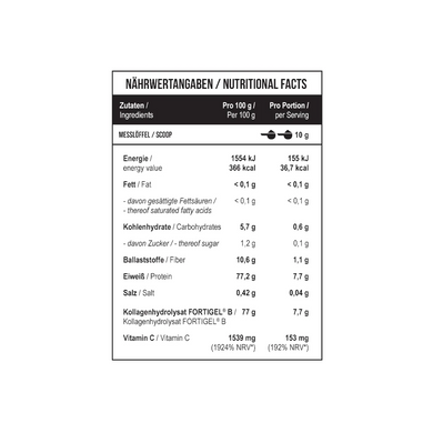 MST, Пептиди колагену, Collagen Peptides Fortigel®, зелене яблуко, 1000 г (MST-16395), фото