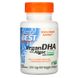 Doctor's Best DRB-00296 Doctor's Best, Веганский DHA (докозагексаеновая кислота) на основе Водорослей 200мг, Life's DHA, 60 желатиновых капсул (DRB-00296) 1