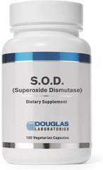 Супероксиддисмутаза, S.O.D., Douglas Laboratories, 100 капсул (DOU-97749), фото