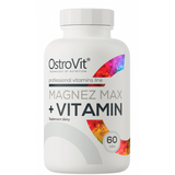 Магній MAX + Вітаміни Ostrovit Magnez Max + Vitamin - 60 таблеток, фото