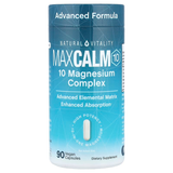 Комплекс магния 300 мг Natural Vitality CALM MaxCalm10 - 90 веганских капсул, фото