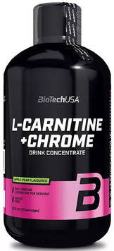BioTech, L-Carnitine 35 000+ Chrome, Жидкий L-карнитин с хромом, грейпфрут, 500 мл (BIT-53243), фото