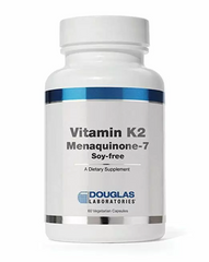 Витамин К2, Vitamin K2, Menaquinone-7, Douglas Laboratories, 60 капсул (DOU-97923), фото