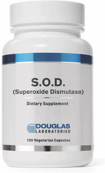 Супероксиддисмутаза, S.O.D., Douglas Laboratories, 100 капсул (DOU-97749), фото