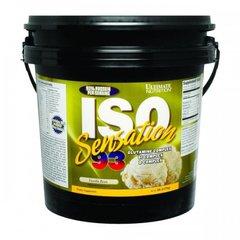 Ultimate Nutrition, ISO Sensation, Ізолят сироваткового протеїну, ваніль, 2270 г (ULN-00286), фото