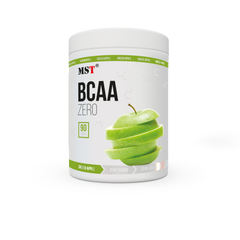 MST Nutrition, Комплекс аминокислот, BCAA Zero, вкус зеленое яблоко, 90 порций, 540 г (MST-00293), фото