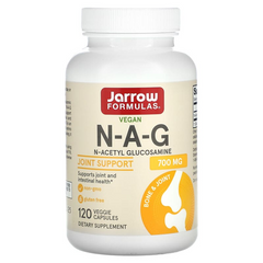 Jarrow Formulas, NAG, 700 мг, 120 рослинних капсул (JRW-19002), фото
