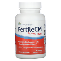Репродуктивне здоров'я жінок, Fairhaven Health, FertileCM for Women, 90 капсул (FHH-00010), фото