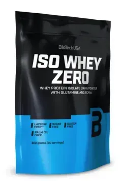 Изолят сывороточного протеина Biotech Iso Whey Zero | латте - 500 г, фото