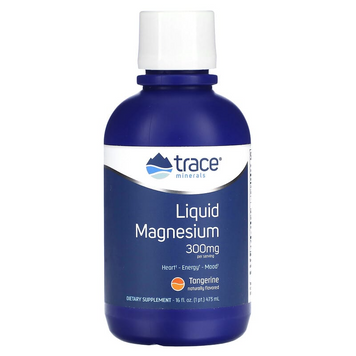 Trace Minerals ®, Рідкий іонний магній, 300мг, 59мл (TMR-00277), фото