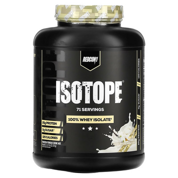 Redcon1, Isotope, протеїнова суміш для приготування напою, зі смаком ванілі, 2137 г (817296), фото