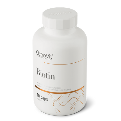 Ostrovit, Біотин веганський, Biotin Vegan, 90 капсул (OST-22473), фото