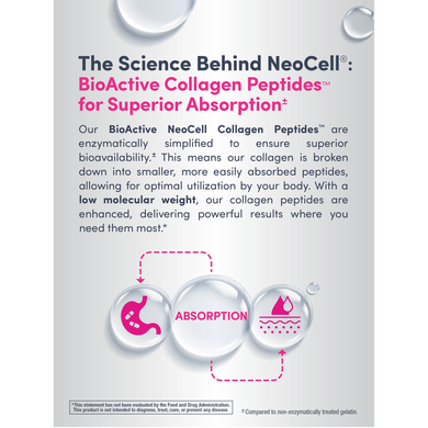 Колаген пептиди + вітамін C + біотин NeoCell Super Collagen - 90 таблеток, фото
