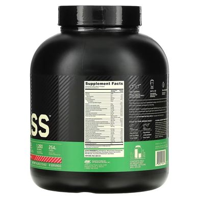 Optimum Nutrition, Serious Mass, порошок для набора веса (гейнер) с высоким содержанием протеина, вкус клубники, 2720 г (OPN-02301), фото