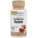 Solaray SOR-59840 Рейши, ферментированные грибы, Reishi, Solaray, органик, 500 мг, 60 вегетарианских капсул (SOR-59840) 1
