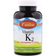 Carlson Labs, Витамин K2 MK-7, 45 мкг, 180 мягких гелевых капсул (CAR-10120)