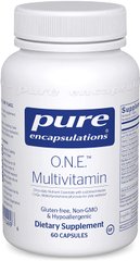 Мультивитамины, O.N.E. Multivitamin, Pure Encapsulations, 60 капсул (PE-11499), фото