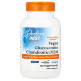 Веган Глюкозамін, Хондроїтин, МСМ Doctor's Best Vegan Glucosamine Chondroitin MSM - 120 капсул, фото