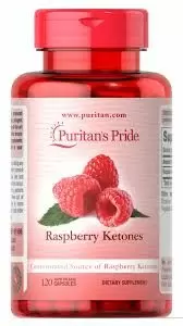 Кетони малини, Raspberry Ketones, Puritan's Pride, 100 мг, 120 капсул (PTP-51506), фото
