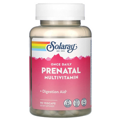 Solaray, Щодня, пренатальні вітаміни, Multi-Vita-Min, 90 вегетаріанських капсул (SOR-55827), фото