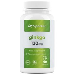 Sporter, Гинкго билоба, 6000 мг, 90 таблеток (818628), фото