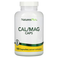 Nature's Plus, Кальций/магний в капсулах, 180 растительных капсул (NAP-33643), фото