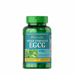 Екстракт зеленого чаю, EGCG, Puritan's Pride, 350 мг, 120 капсул (PTP-18168), фото