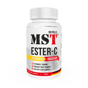 MST Nutrition, Вітамін С Ester, 1000 мг, 90 таблеток (MST-00315), фото