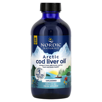 Nordic Naturals, жир печени арктической трески, 237 мл (NOR-53785), фото