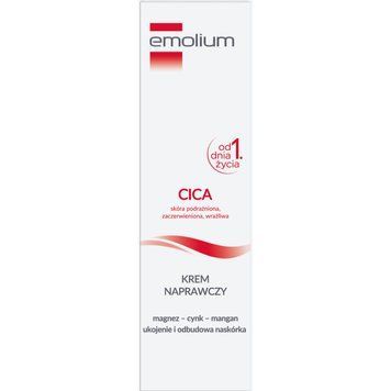 Ціка-крем Emolium Cica (Емоліум Ціка) відновлюючий для чутливої шкіри - 40 мл, фото